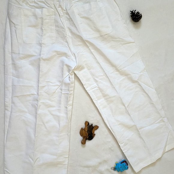 Amazon Essentials White Ankle Pants - Picture 2 of 7